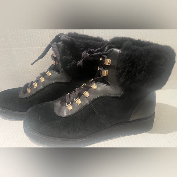 COLE HAAN ZEROGRAND Leather & Wool Hiking Boot Casual WearWomen’s Size 8 NEW - Picture 10 of 16